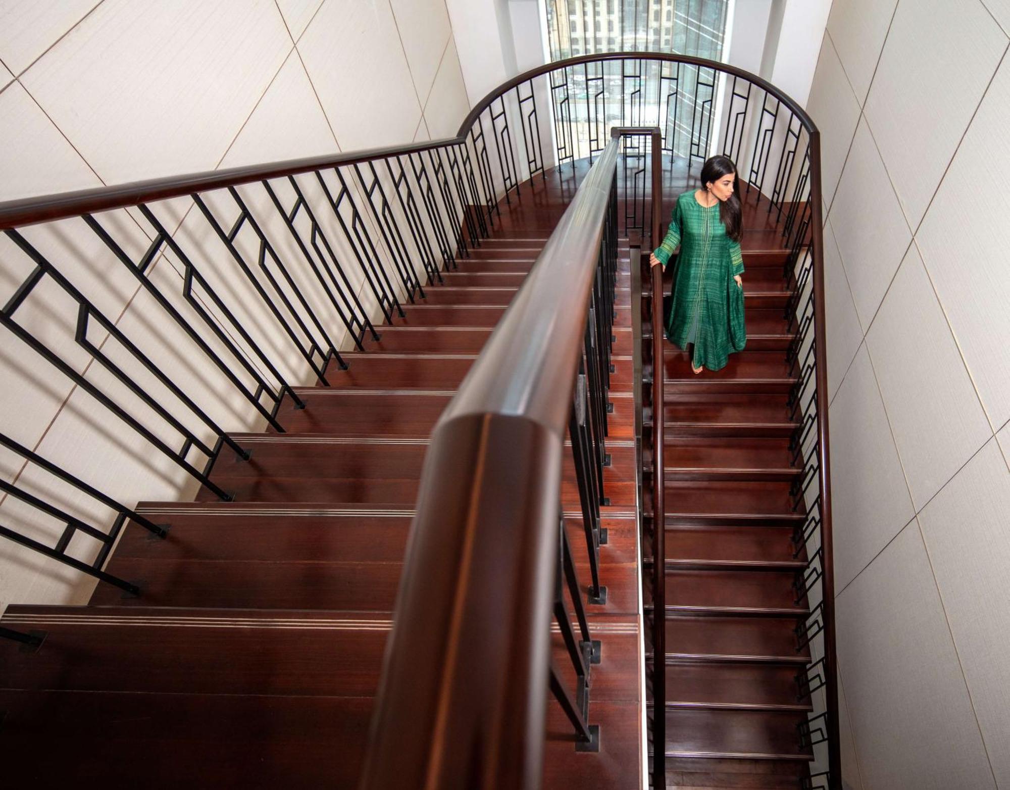 Hyatt Regency Riyadh Olaya Екстер'єр фото A staircase